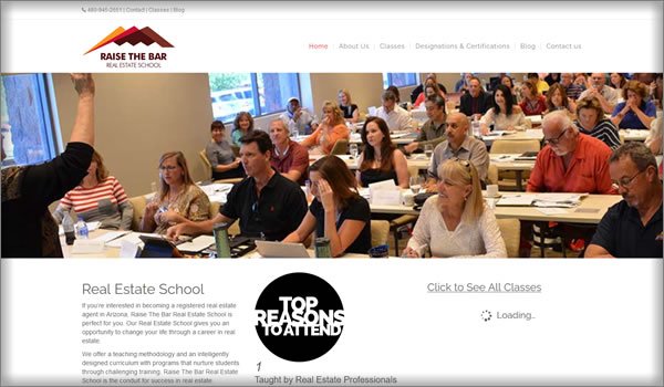 Raise The Bar Real Estate School Arizona