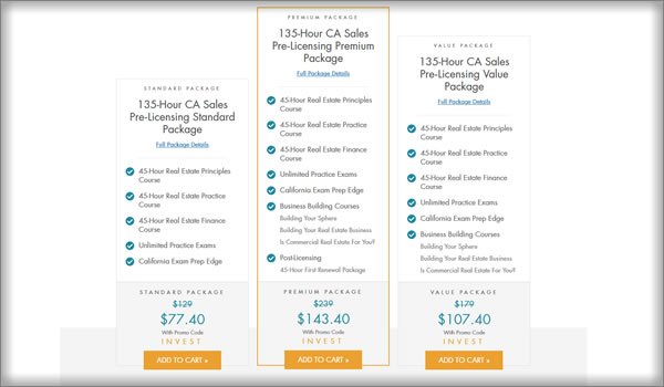 course pricing