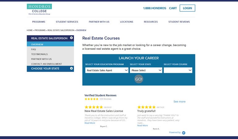 Hondros College of Real Estate Review (Read This First)