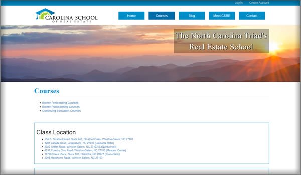 carolina school of real estate