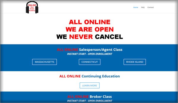 All ONLINE Real Estate Academy