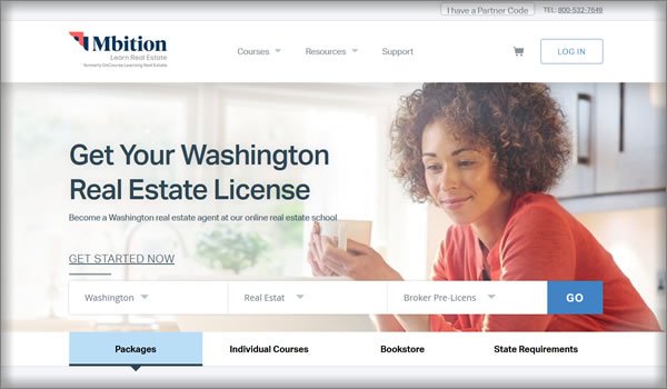 mbition washington real estate schools