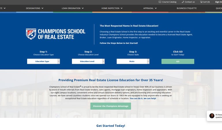 Champions School of Real Estate - YouTube