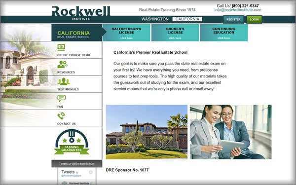 Rockwell California Course Offerings