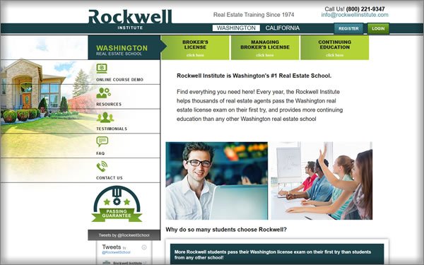 Rockwell Washington Course Offerings