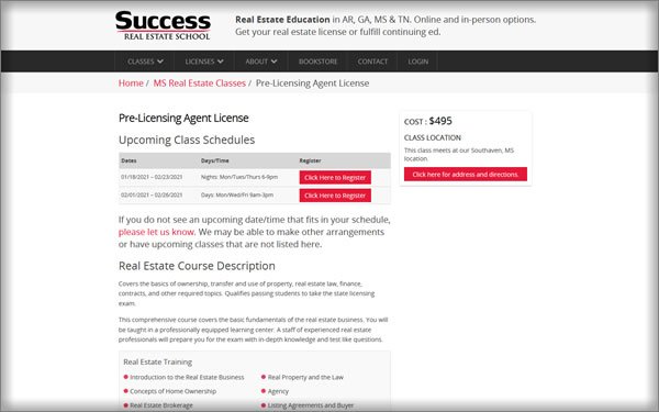 inside the success course