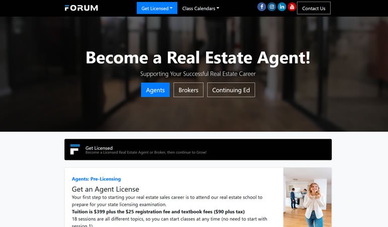 The Forum Real Estate School review