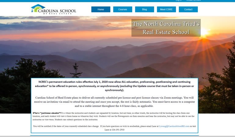 North Carolina School Of Real Estate Review