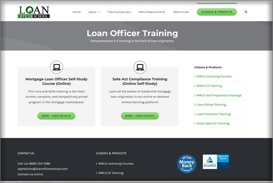 Loan Officer School