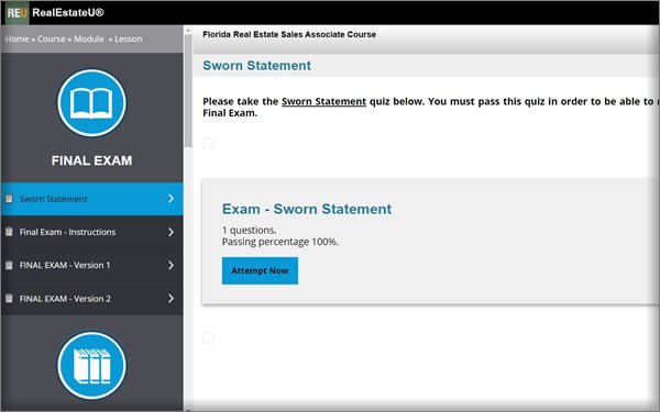 real estate u final exam