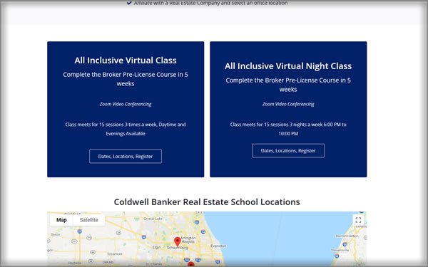 Coldwell Banker Real Estate School course