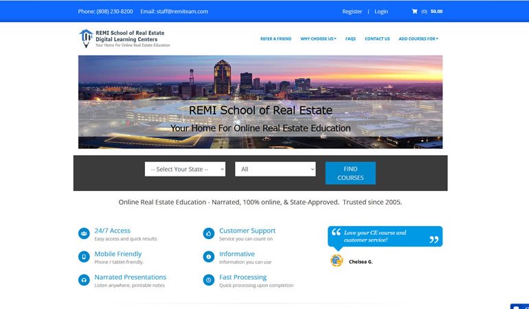 REMI School of Real Estate review